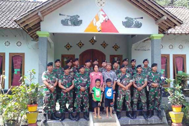 Nama Kesatuan Prajurit Diabadikan di Sejumlah Rumah Warga Panggang