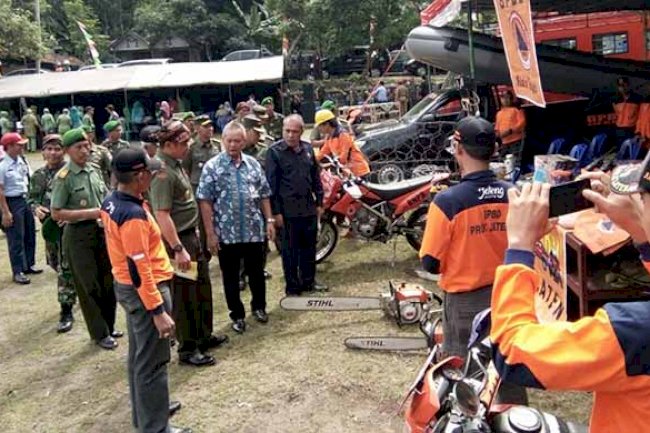 BPBD Klaten Juga Pamerkan Alat Penanggulangan Bencana di TMMD Kodim Klaten