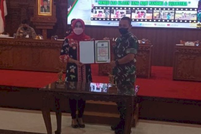 Upacara Pembukaan Karya Bakti Mandiri Klaten Bersinar (KBMKB) ke-XI Tahun 2022