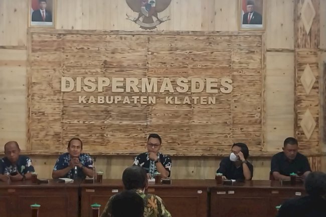 Forum Komunikasi BUMDes Klaten  bersama Dispermasdes