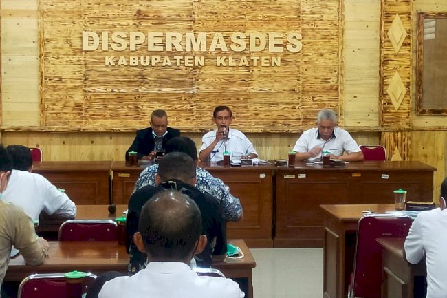 Koordinasi Program Kerja Asosiasi SPAMS 2022 bersama Dispermasdes