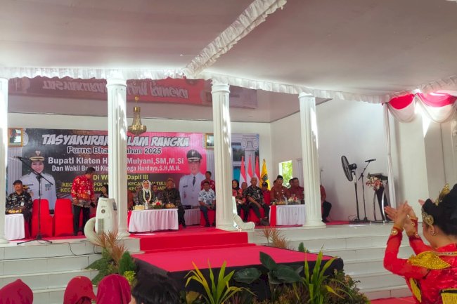 Tasyakuran Dalam Rangka Purna Bakti Bupati Klaten, Ibu Sri Mulyani, S.M., M.Si., di Dapil 3 Klaten