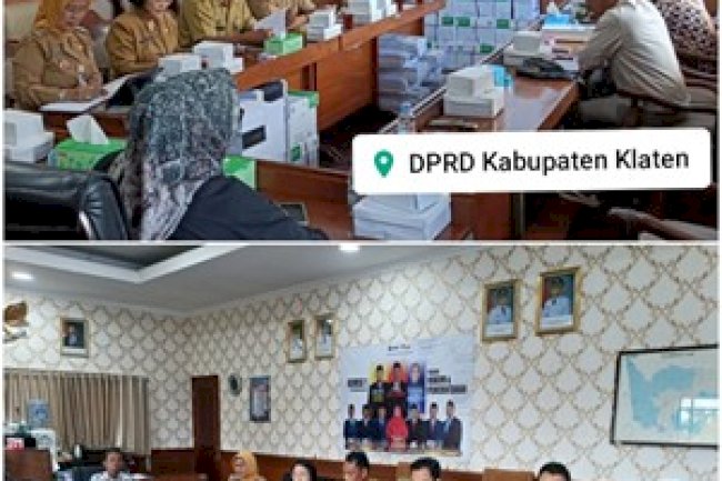 Rapat Koordinasi dengan Komisi I DPRD Kabupaten Klaten bersama OPD Mitra Kerja terkait Evaluasi Kegiatan Tahun Anggaran 2025 dan Rencana Penyelenggaraan Kegiatan Tahun Anggaran 2026
