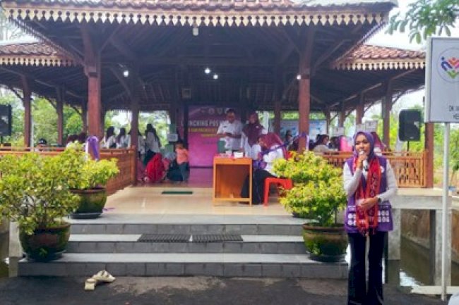 Dinas Pemberdayaan Masyarakat dan Desa Kabupaten Klaten Menghadiri Kegiatan Launching Posyandu 6 SPM di Desa Sanggrahan, Kecamatan Prambanan