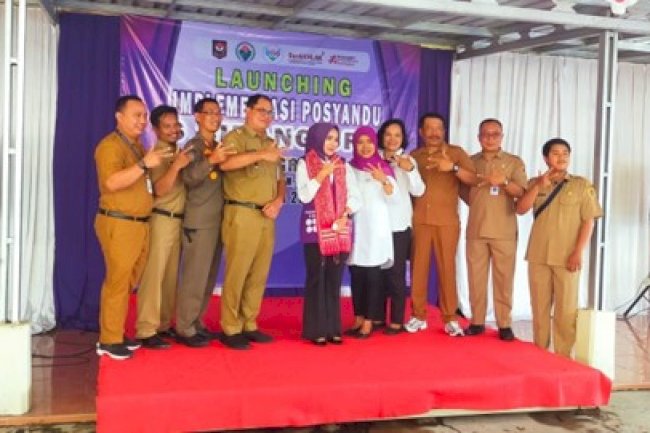 Dinas Pemberdayaan Masyarakat dan Desa Kabupaten Klaten Menghadiri Kegiatan Launching Posyandu 6 SPM di Desa Ngrundul, Kecamatan Kebonarum