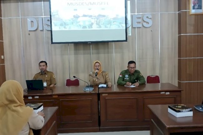Dinas Pemberdayaan Masyarakat dan Desa Kabupaten Klaten Gelar Kegiatan Rapat Koordinasi Pelaksanaan Verifikasi dan Validasi Data Penerima Bansos Triwulan IV Tahun 2025