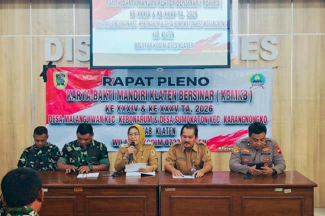 Rapat Pleno KBMKB Digelar, Pastikan Kesiapan di Dua Desa Sasaran