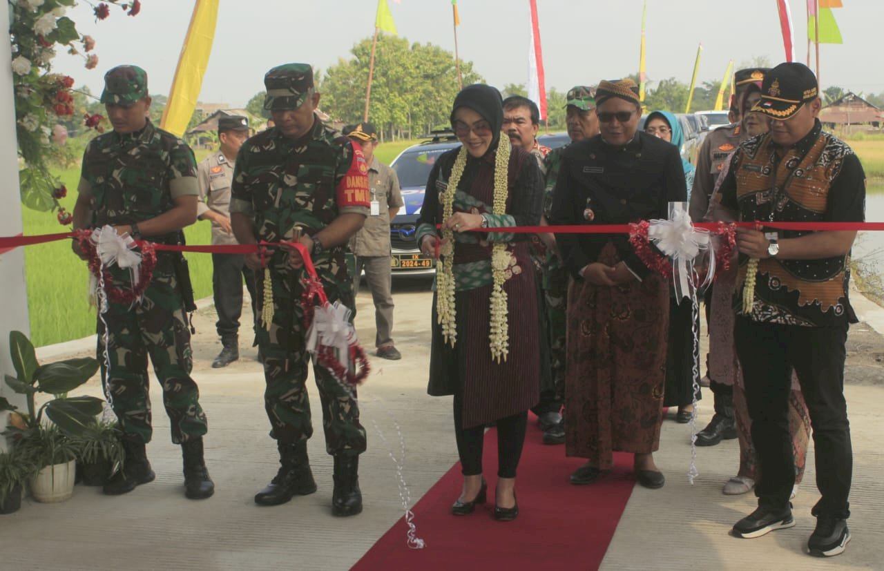 Upacara Penutupan TMMD Sengkuyung Tahap II TA. 2024 Karangdukuh, Jogonalan, Klaten