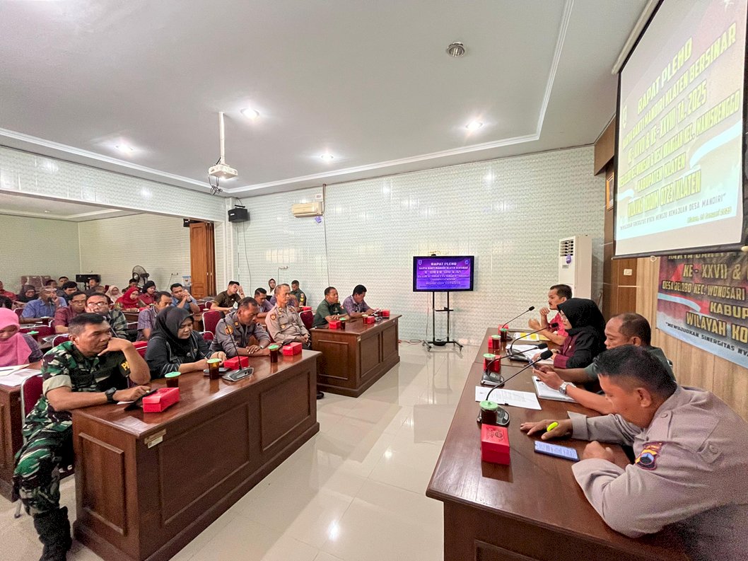 Kodim 0723 Klaten Matangkan Persiapan Karya Bakti Mandiri Jelobo dan Kranggan