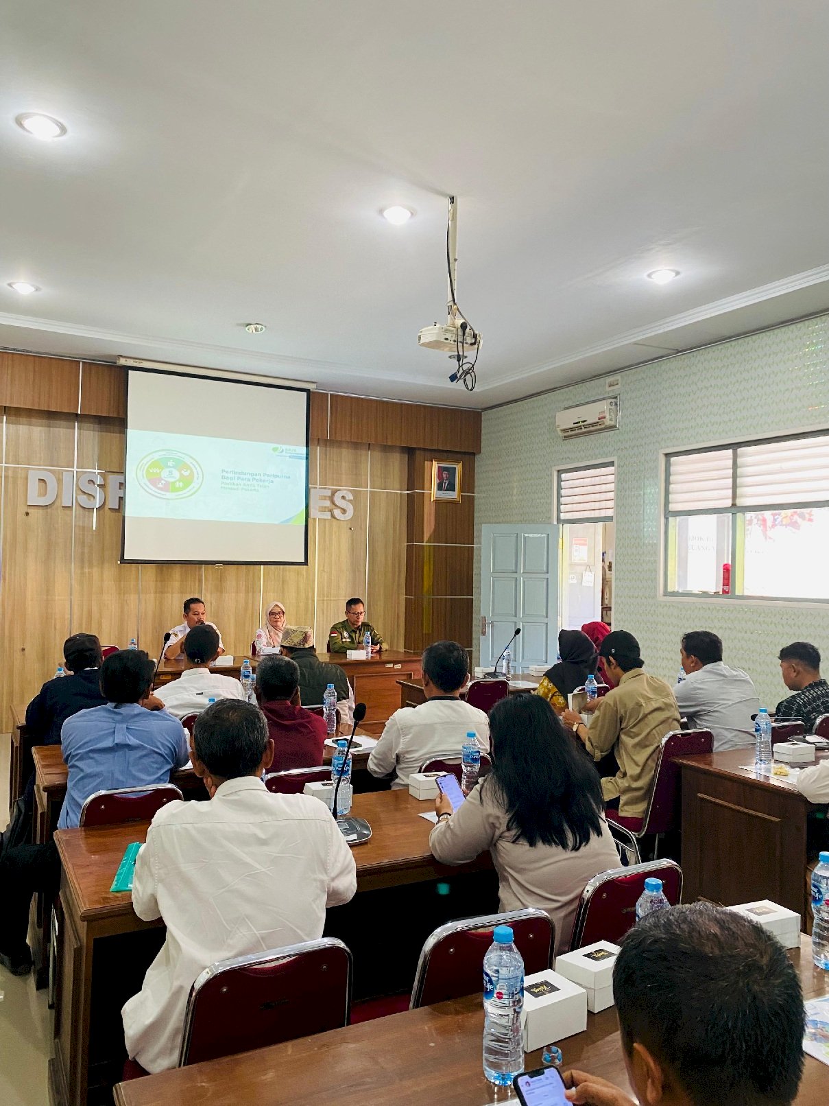 Pengurus BUMDes se-Kabupaten Klaten Ikuti Sosialisasi Perlindungan Paripurna bagi Pekerja