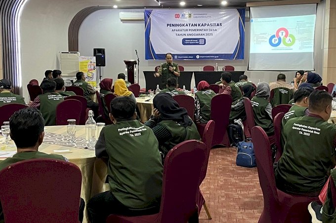 Pemkab Klaten Gelar Peningkatan Kapasitas Aparatur Desa bagi Sekdes dan Kaur dari 26 Kecamatan