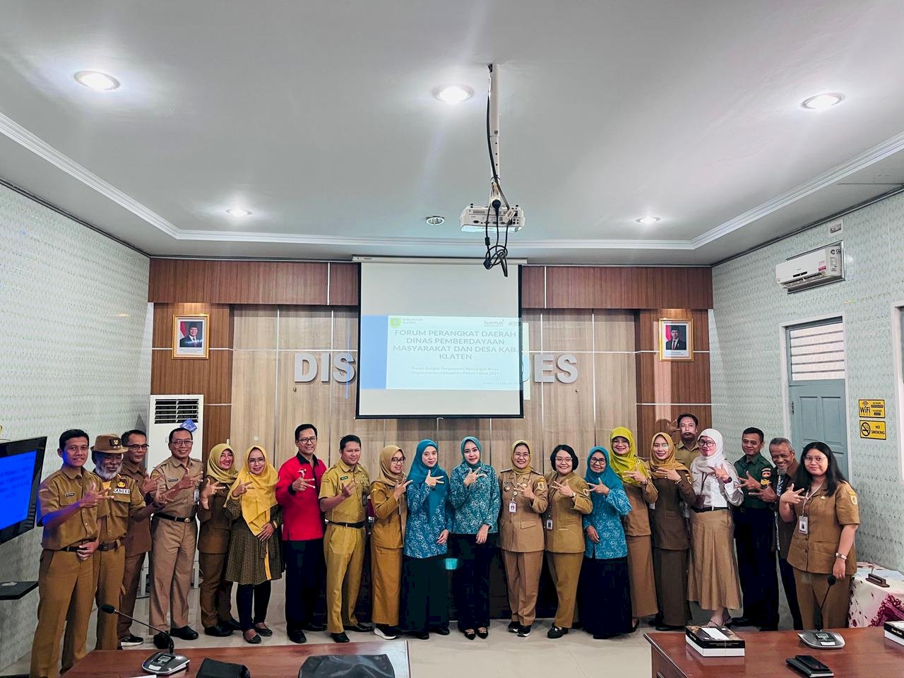 DISPERMASDES Kabupaten Klaten Menggelar Forum Perangkat Daerah (FPD) dalam Rangka Penajaman Penyusunan Rencana Kerja Tahun 2027
