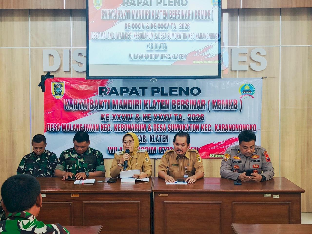 Rapat Pleno KBMKB Digelar, Pastikan Kesiapan di Dua Desa Sasaran