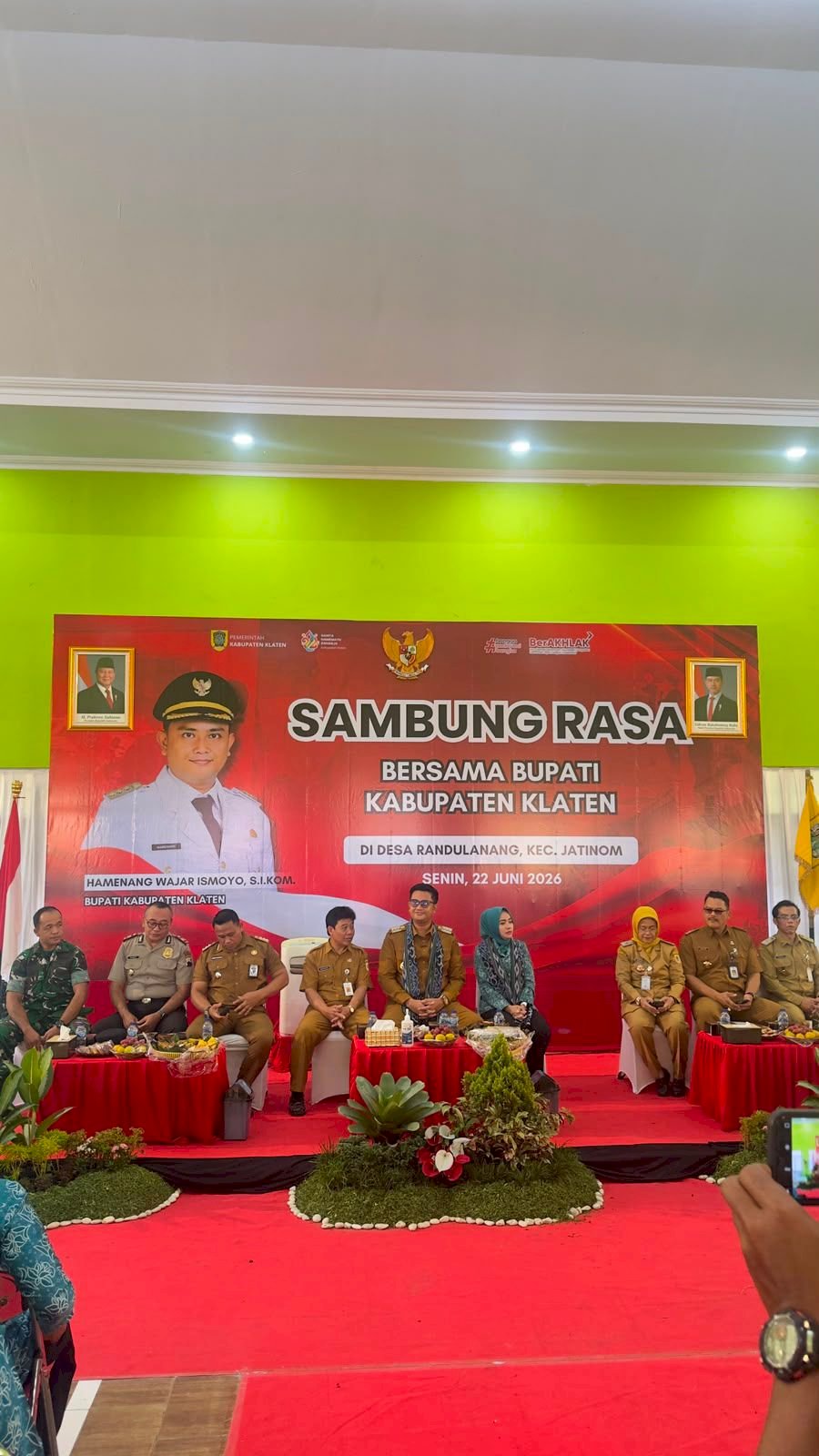 Lewat Sambung Rasa, Bupati Klaten Berikan Bantuan untuk Warga Desa Randulanang