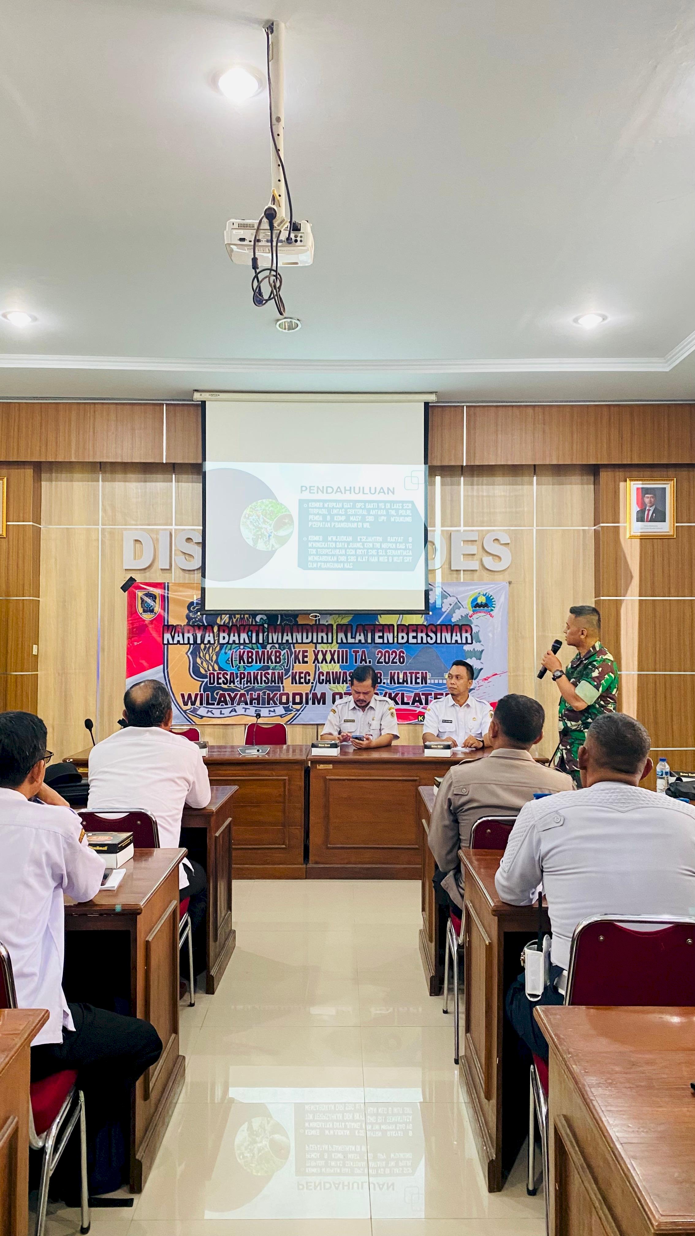 Matangkan Rencana KBMKB XXXIII Tahun 2026, Desa Pakisan Cawas Jadi Lokus Kolaborasi Pemerintah dan TNI